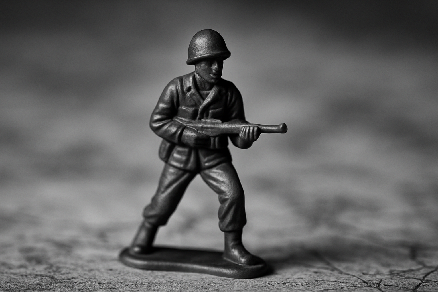 Toy Soldier Deploy on Battlefield